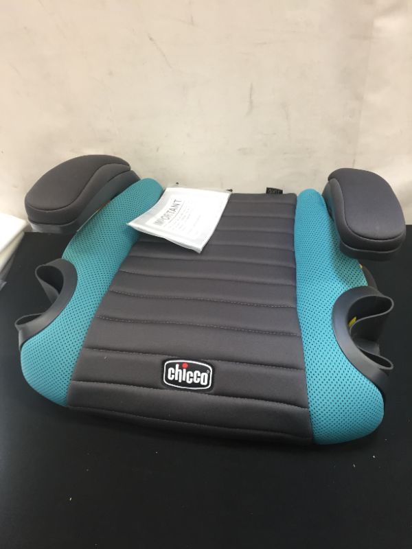 Photo 6 of Chicco GoFit Backless No Back Booster Child Big Kid Car Seat in Raindrop
