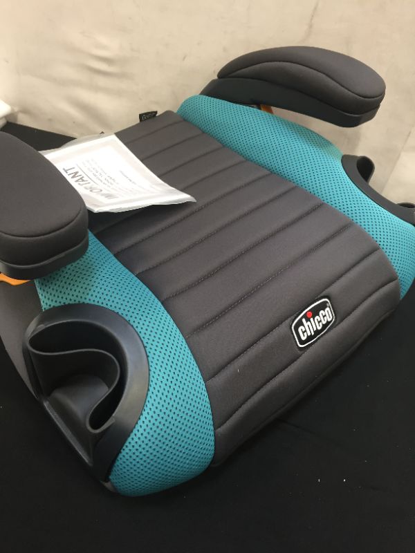 Photo 2 of Chicco GoFit Backless No Back Booster Child Big Kid Car Seat in Raindrop
