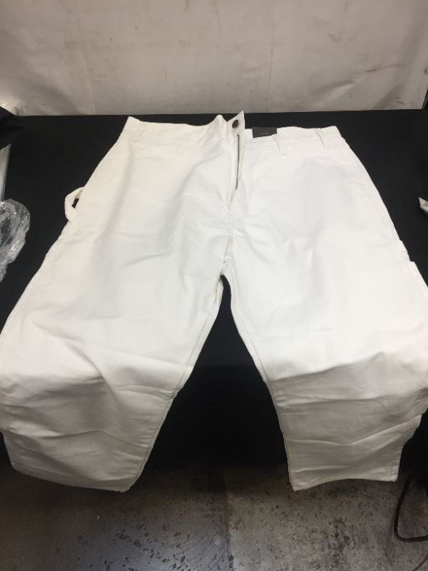 Photo 4 of Dickies Pants Relaxed Fit 36-32 White Painters Pant 1953WH3632
