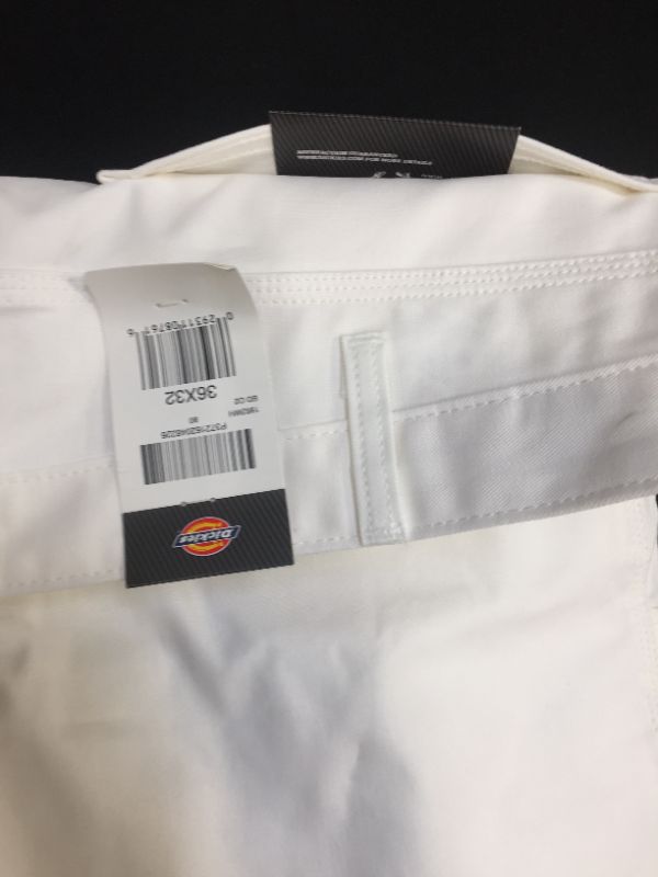 Photo 3 of Dickies Pants Relaxed Fit 36-32 White Painters Pant 1953WH3632
