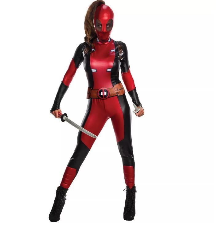 Photo 1 of Marvel Secret Wishes Deadpool Adult Costume LARGE