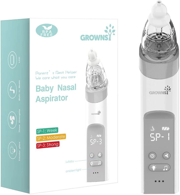 Photo 1 of Baby Nasal Aspirator | Baby Nose Sucker | Nose Sucker for Baby - Baby Nose Cleaner, Automatic Nose Sucker for Infants, Rechargeable, with Music & Light Soothing Function
