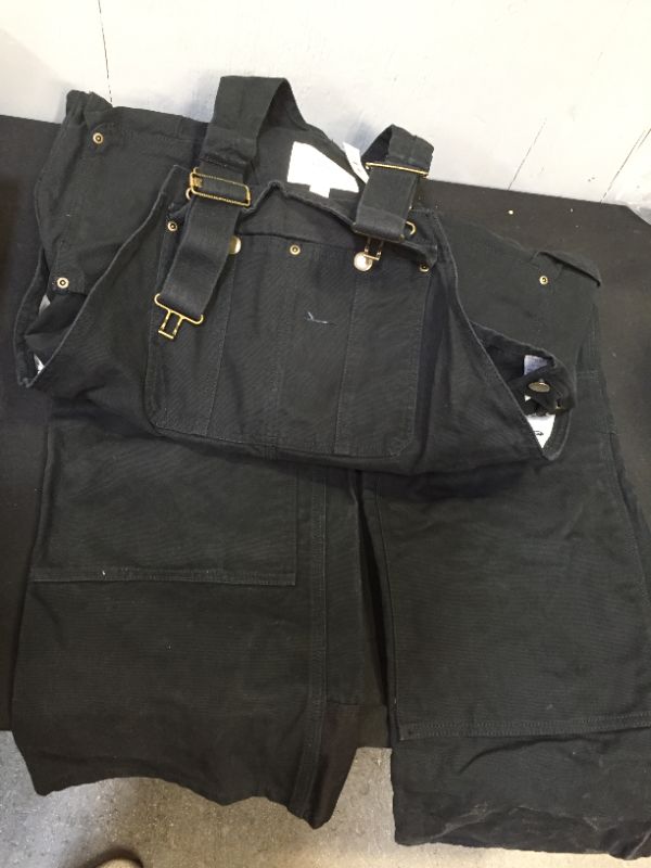 Photo 1 of black overalls / size in second pic mens 
