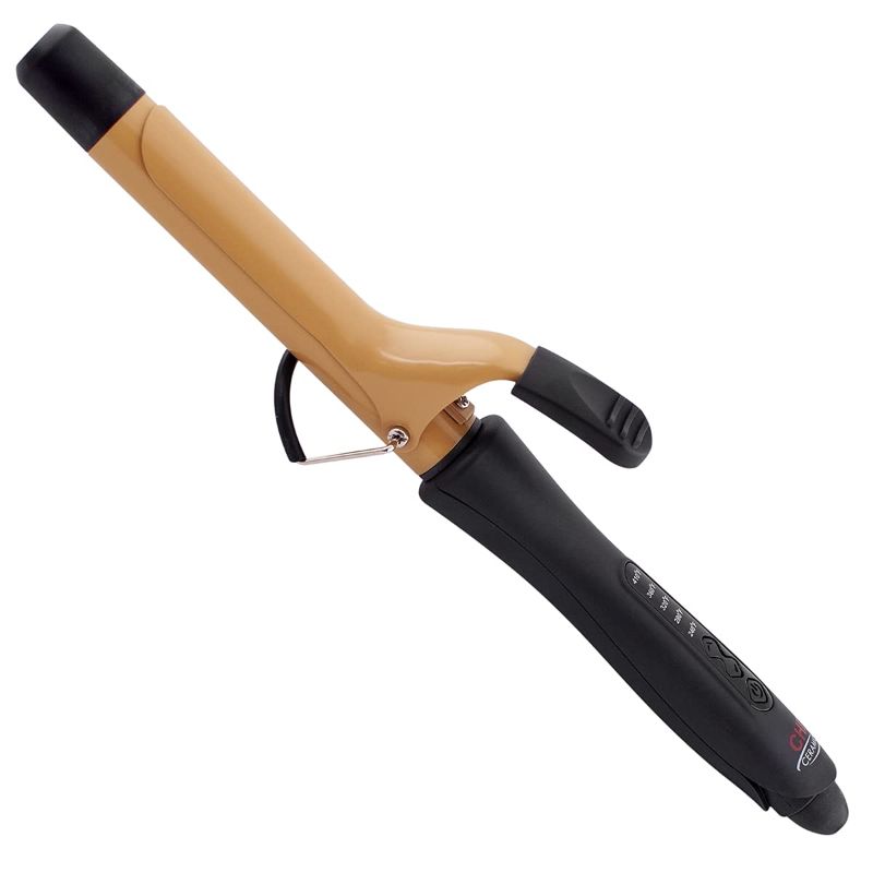 Photo 1 of CHI Ceramic Tourmaline 1" Curling Iron, Black
