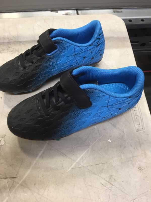 Photo 1 of brooman Kids Firm Ground Soccer Cleats Boys Girls Athletic Outdoor Football Shoes SIZE 2 LITTLE KID
