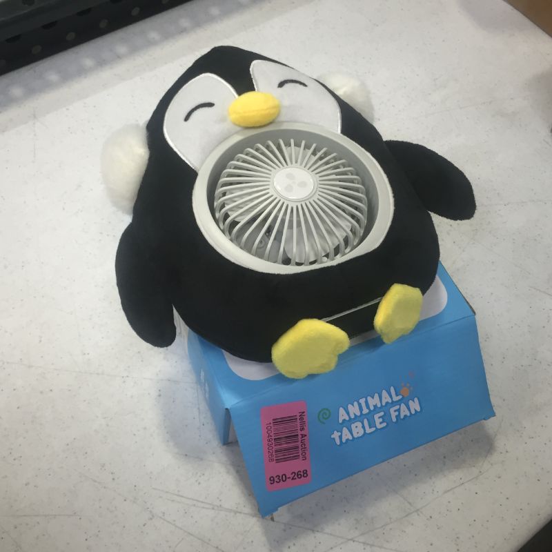 Photo 2 of XAMSHOR Personal Fan Cute Animal Desk USB Fan, Portable Rechargeable Battery Operated Fan with 3 Speed for Table Home Office