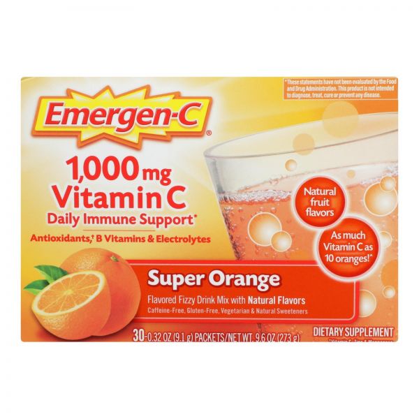 Photo 1 of Alacer Emergen-C Super Orange 30 Packets by Alacer
