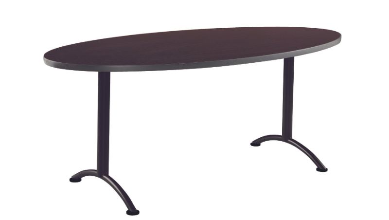 Photo 1 of ARC™ Fixed Height Oval Table, 36"x 72", 3 Finishes
