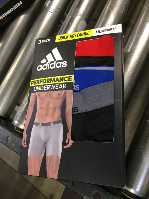 Photo 2 of ADIDAS PERFOMRANCE BOXERS 3 PACK XXL