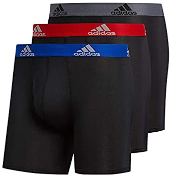 Photo 1 of adidas Men's Performance Boxer Brief Underwear (3-Pack) medium