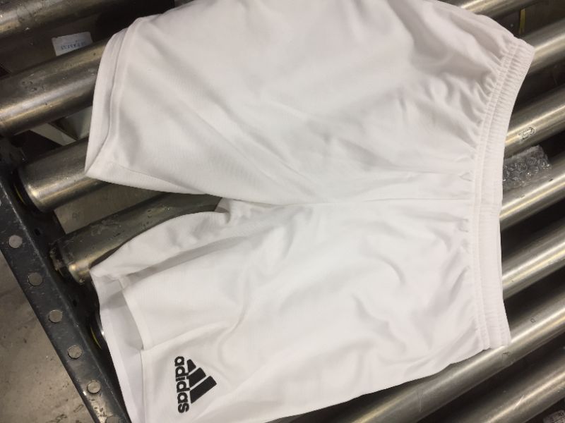 Photo 1 of Adidas white basketball shorts size XL