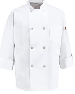 Photo 1 of Chef Designs Men's Rk Eight Pearl Button Chef Coat XL
