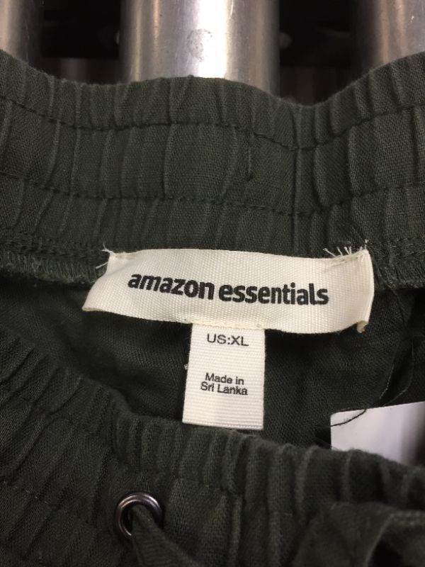 Photo 2 of Amazon essentials green capri pants XL