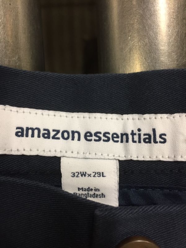 Photo 2 of Amazon essentials blue slacks 32x29