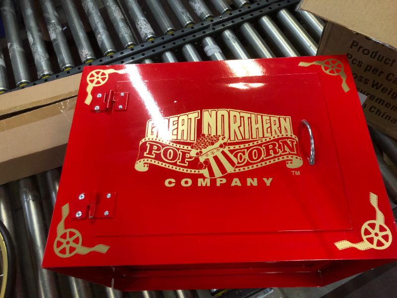 Photo 3 of 6400 Red Replacement Cart for Larger Roosevelt Style Great Northern Popcorn Machines
