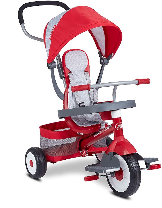 Photo 1 of Radio Flyer 4-in-1 Stroll 'N Trike, Toddler Trike, Red Ages 1-5
