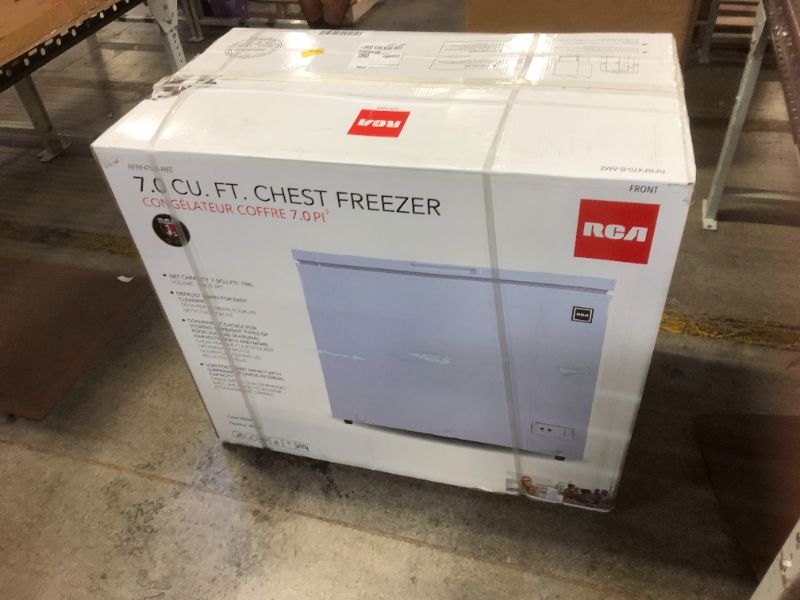 Photo 1 of 7.1 Cu. Ft. Manual Defrost Chest Freezer
- new. sealed.