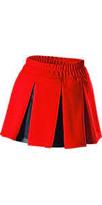 Photo 2 of Alleson Women's Cheerleading Multi Pleat Skirt. Small
