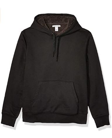 Photo 1 of Amazon Essentials Men's Sherpa-Lined Pullover Hoodie Sweatshirt - XL
