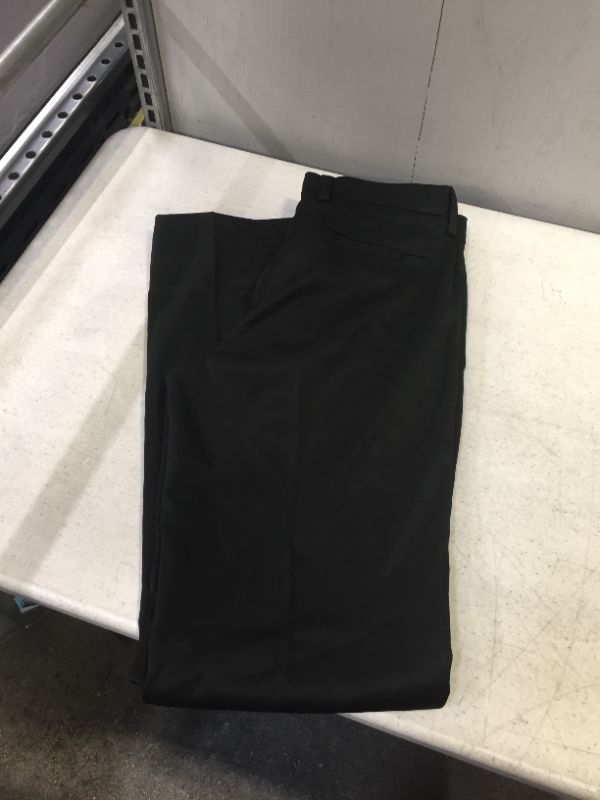 Photo 2 of AMAZON ESSENTIALS WOMENS DRESS PANTS 30X34 BLACK