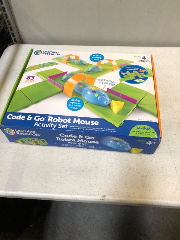 Photo 3 of Learning Resources Code & Go Robot Mouse Activity Set
