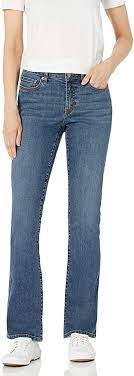Photo 1 of Amazon Essentials Women's Mid-Rise Authentic Bootcut Jean-10 LONG
