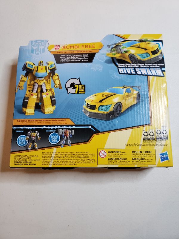 Photo 2 of Transformers Cyberverse Ultra Class Bumblebee
