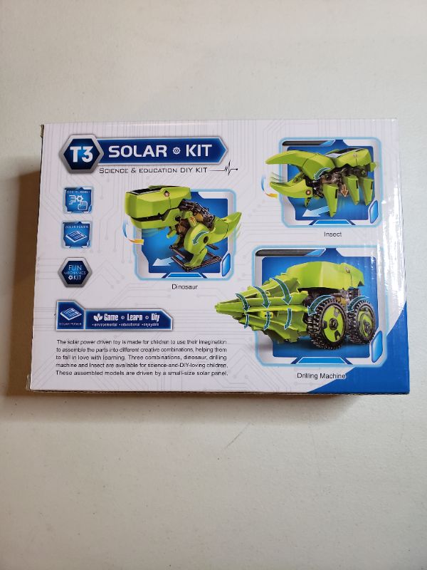 Photo 1 of T3 SOLAR KIT SCIENCE & EDUCATION DIY KIT.