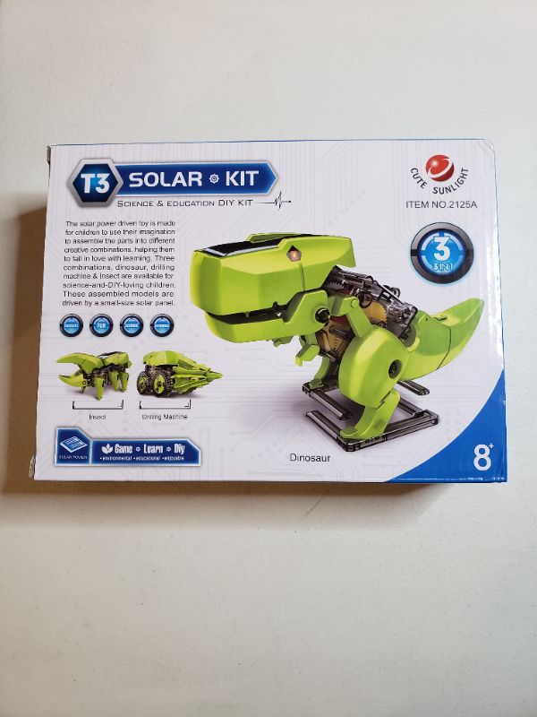 Photo 2 of T3 SOLAR KIT SCIENCE & EDUCATION DIY KIT.