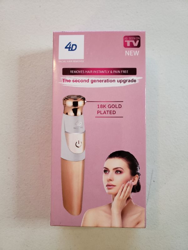 Photo 1 of 4D 18K GOLD PLATED FACIAL HAIR REMOVER. AS SEEN ON TV.