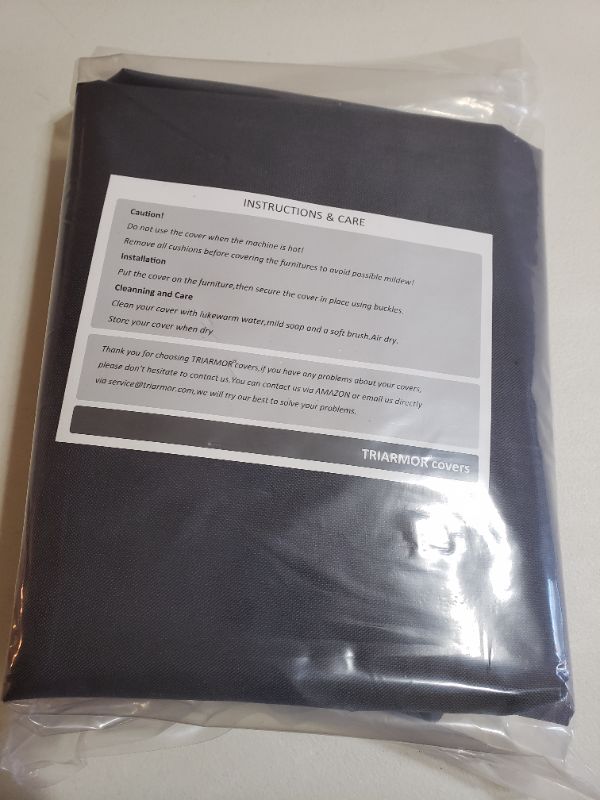 Photo 1 of GAS GRILL COVER S SIZE 58W X 24D X 42H.