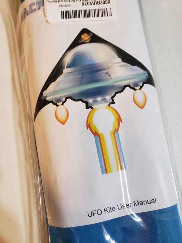 Photo 2 of CHILDREN'S UFO KITE KIT.