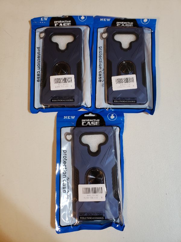 Photo 1 of SMART PHONE CASES, BLUE, LOT OF 3.