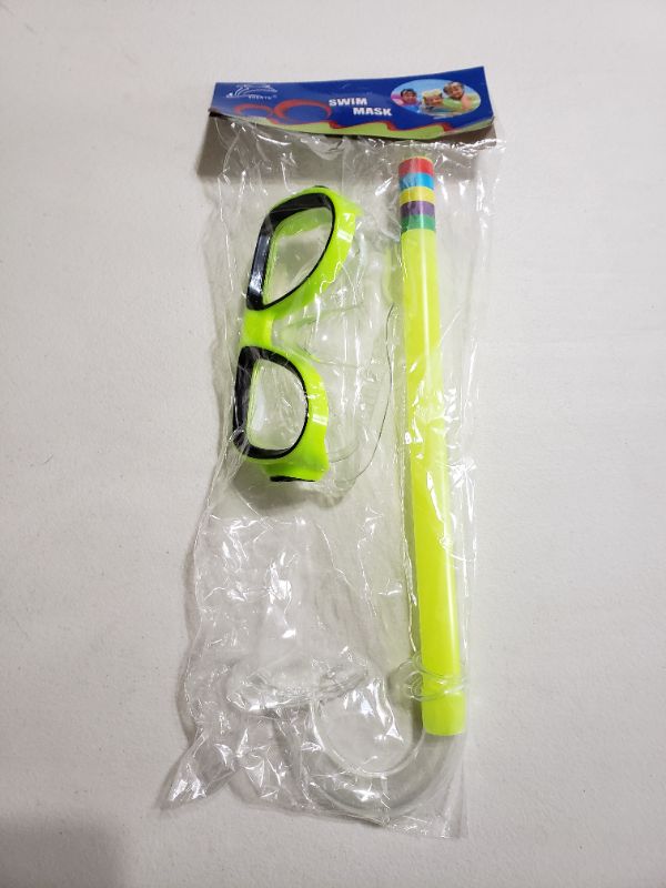 Photo 1 of KIDS SNORKEL AND MASK SET.