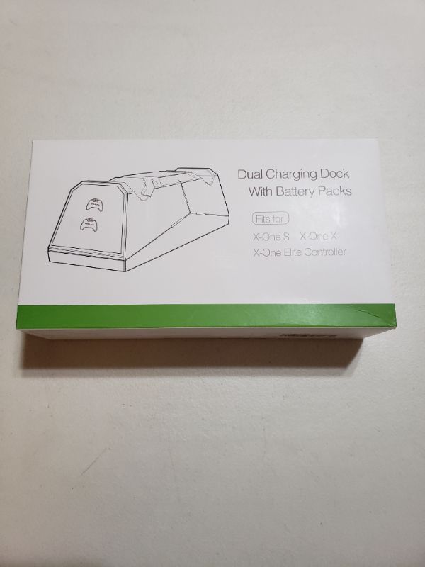 Photo 1 of DUAL CHARGING DOCK WITH BATTERY PACKS FOR XBOX ONE S