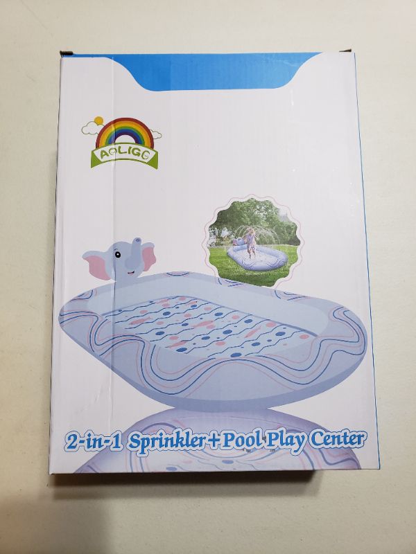 Photo 1 of 2 IN 1 INFLATABLE SPRINKLER & POOL PLAY CENTER