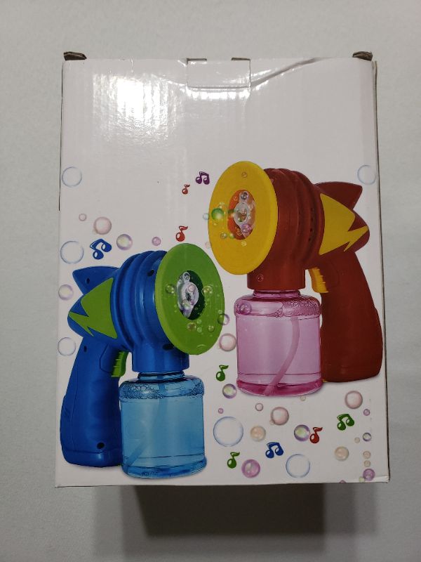 Photo 2 of CHILDREN'S TOT BUBBLE MAKING GUNS, 2 PACK.