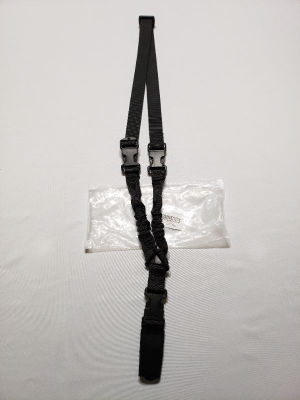 Photo 2 of ADJUSTABLE ROPE STYLE GUN SLING, BLACK. ONE SIZE.