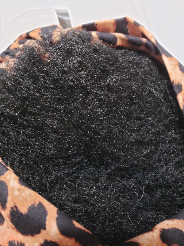 Photo 1 of WOMEN'S WIG AND CAP, UNKNOWN COLOR OR APPLICATION.