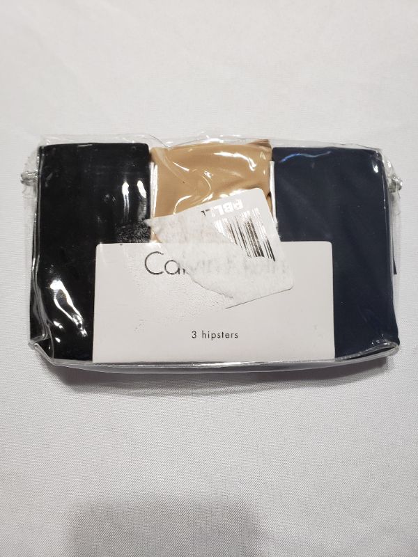 Photo 1 of CALVIN KLEIN WOMEN'S HIPSTERS UNDERWEAR, 3-PACK, SIZE XL. 