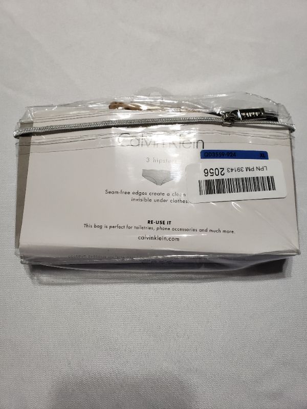 Photo 1 of CALVIN KLEIN WOMEN'S HIPSTERS UNDERWEAR, 3-PACK, SIZE XL. 