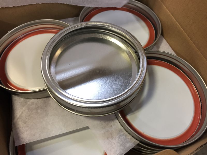 Photo 2 of 20 PACK MASON JAR LIDS 86MM