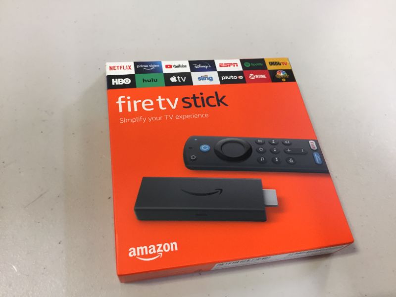 Photo 2 of Fire TV Stick with Alexa Voice Remote (includes TV controls), HD streaming device
