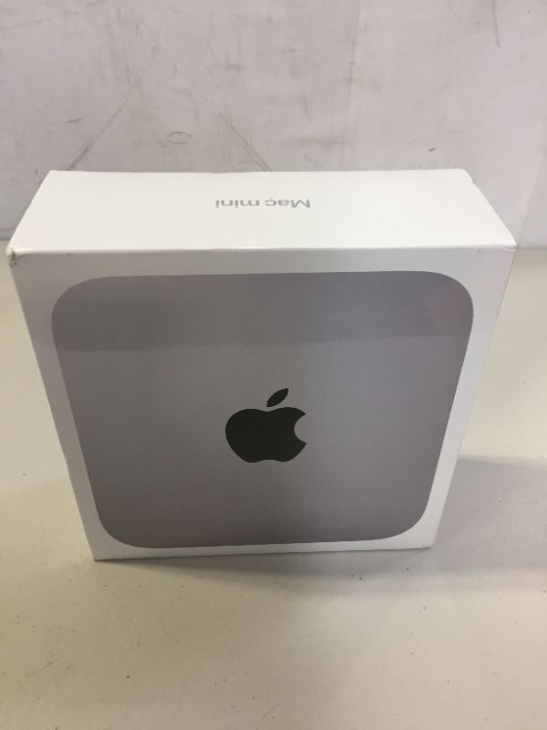 Photo 3 of 2020 Apple Mac Mini with Apple M1 Chip (8GB RAM, 512GB SSD Storage) (minor damages to packaging from exposure, factory sealed shut, brand new)
