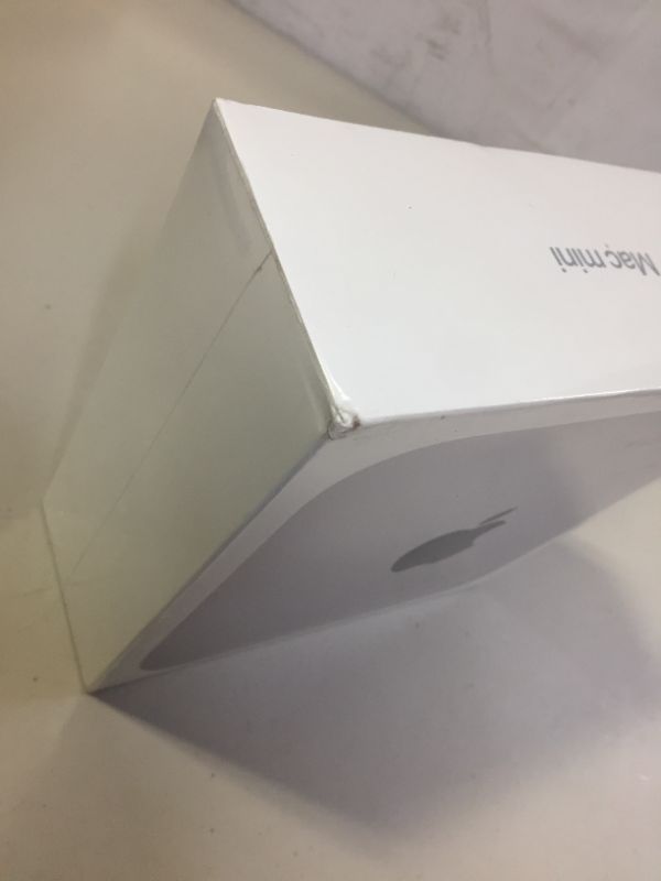 Photo 4 of 2020 Apple Mac Mini with Apple M1 Chip (8GB RAM, 512GB SSD Storage) (minor damages to packaging from exposure, factory sealed shut, brand new)

