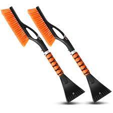 Photo 1 of 2 Pack Snow Brush with Ice Scraper MSB007
