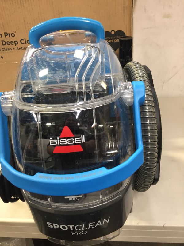 Photo 7 of BISSELL® SpotClean Pro™ Portable Carpet Cleaner with Antibacterial Formula, 3194
