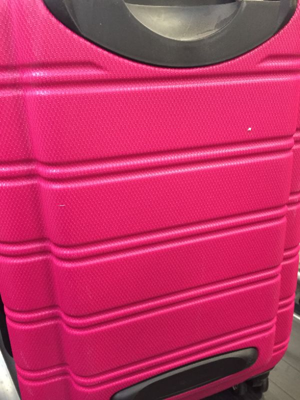 Photo 7 of Rockland Melbourne Hardside Expandable Spinner Wheel Luggage, Mint, Carry-On 20-Inch
(DAMAGES TO HANDLE WONT GO DOWN, DIRT AND SCRATCHES ON ITEM)