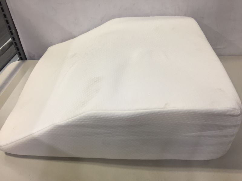 Photo 1 of CONTOUR BACK PILLOW (DIRT ON ITEM FROM EXPOSURE AND PRIOR USE)