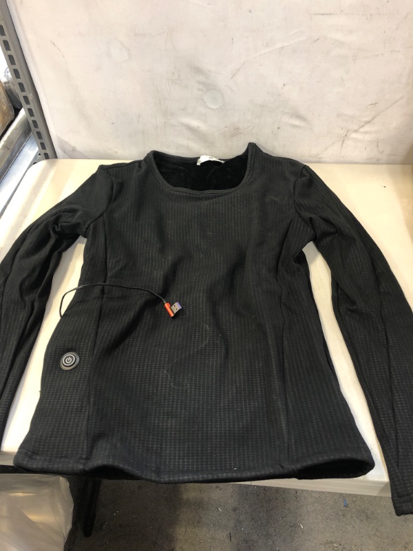 Photo 1 of Generic Black womens size m heated long-sleeve  